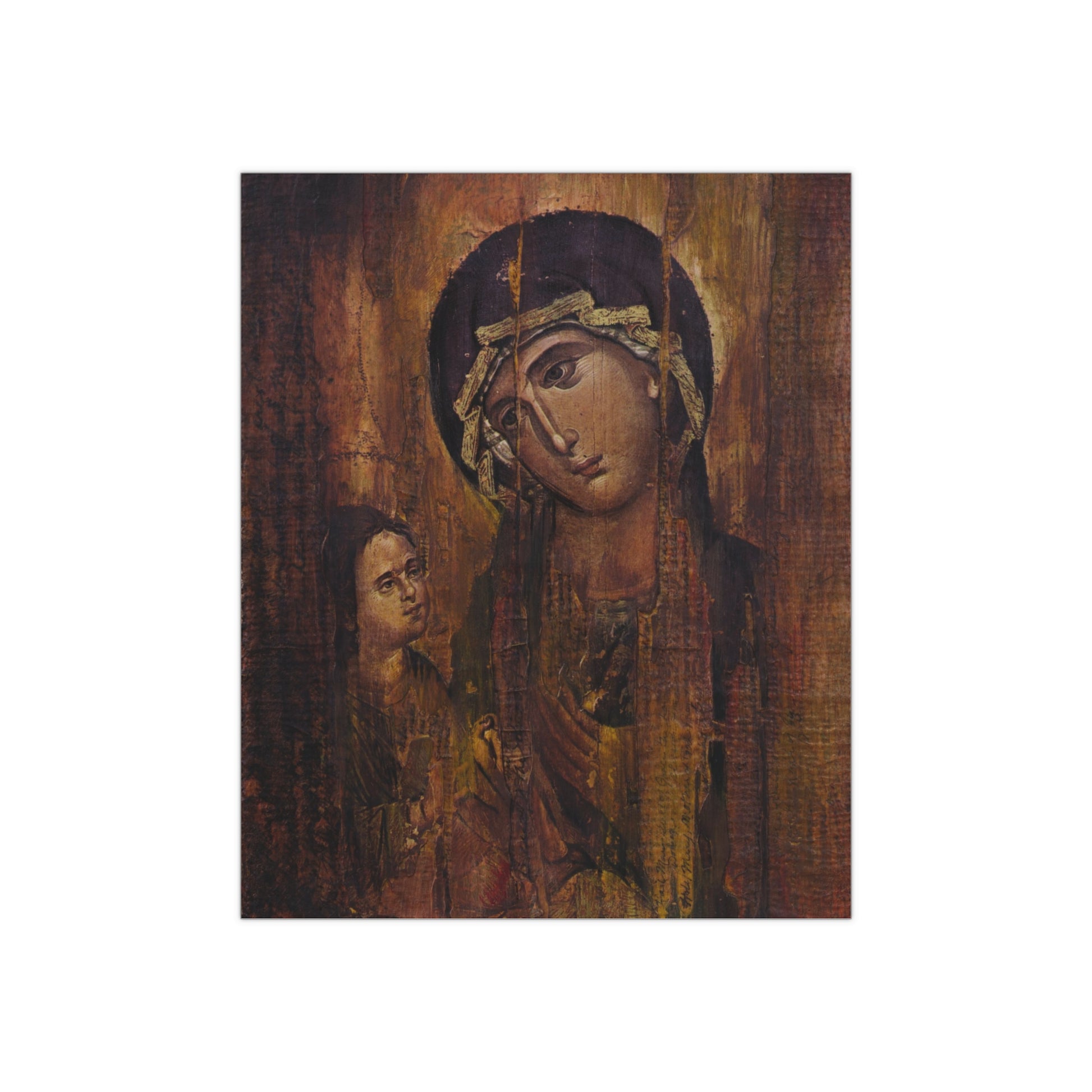 Our Lady of the Way - Satin Print, Unframed  (300gsm) - Sanctus Art Gallery