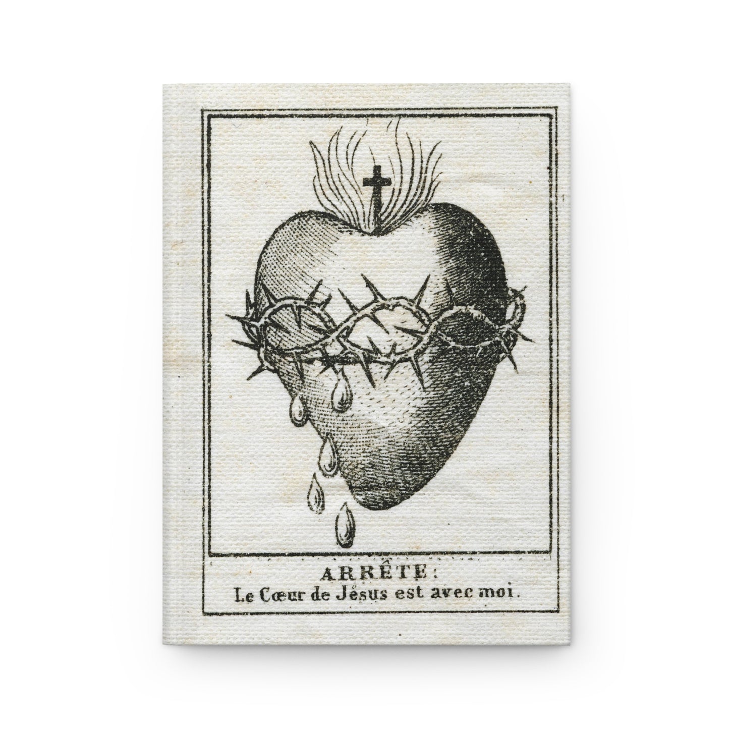 Heart of Jesus Hardcover Journal - Lined Paper - Sanctus Art Gallery