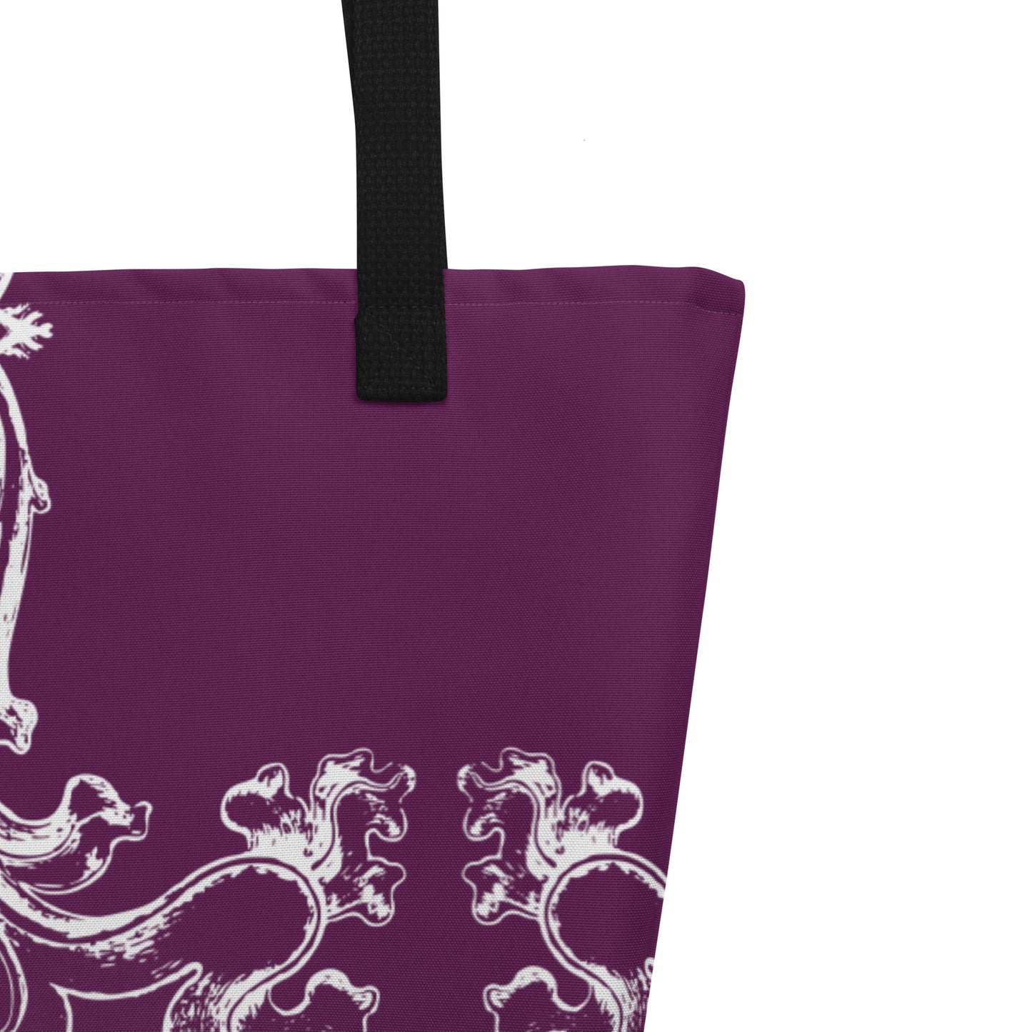 Gothic Reverie Large Tote Bag - Sanctus Art Gallery