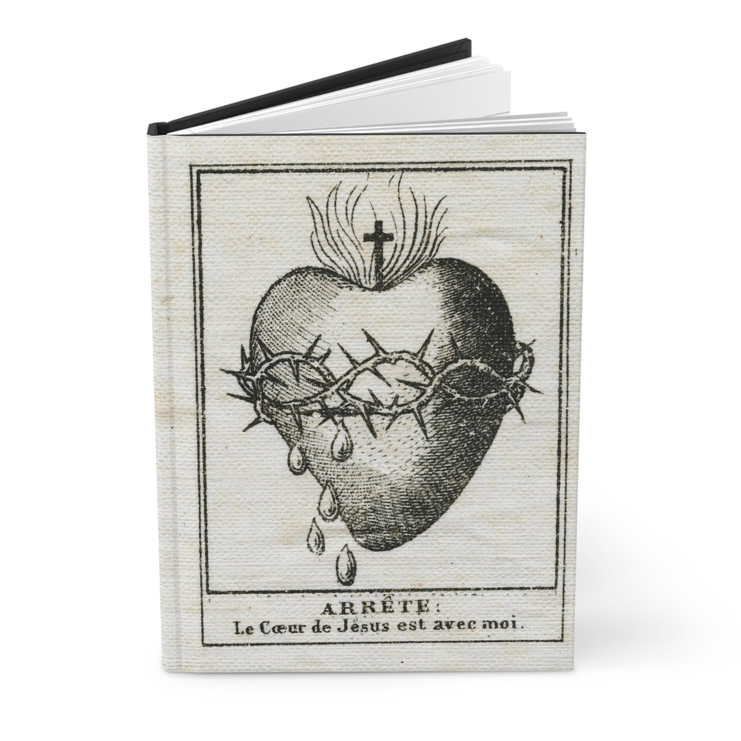 Heart of Jesus Hardcover Journal - Lined Paper