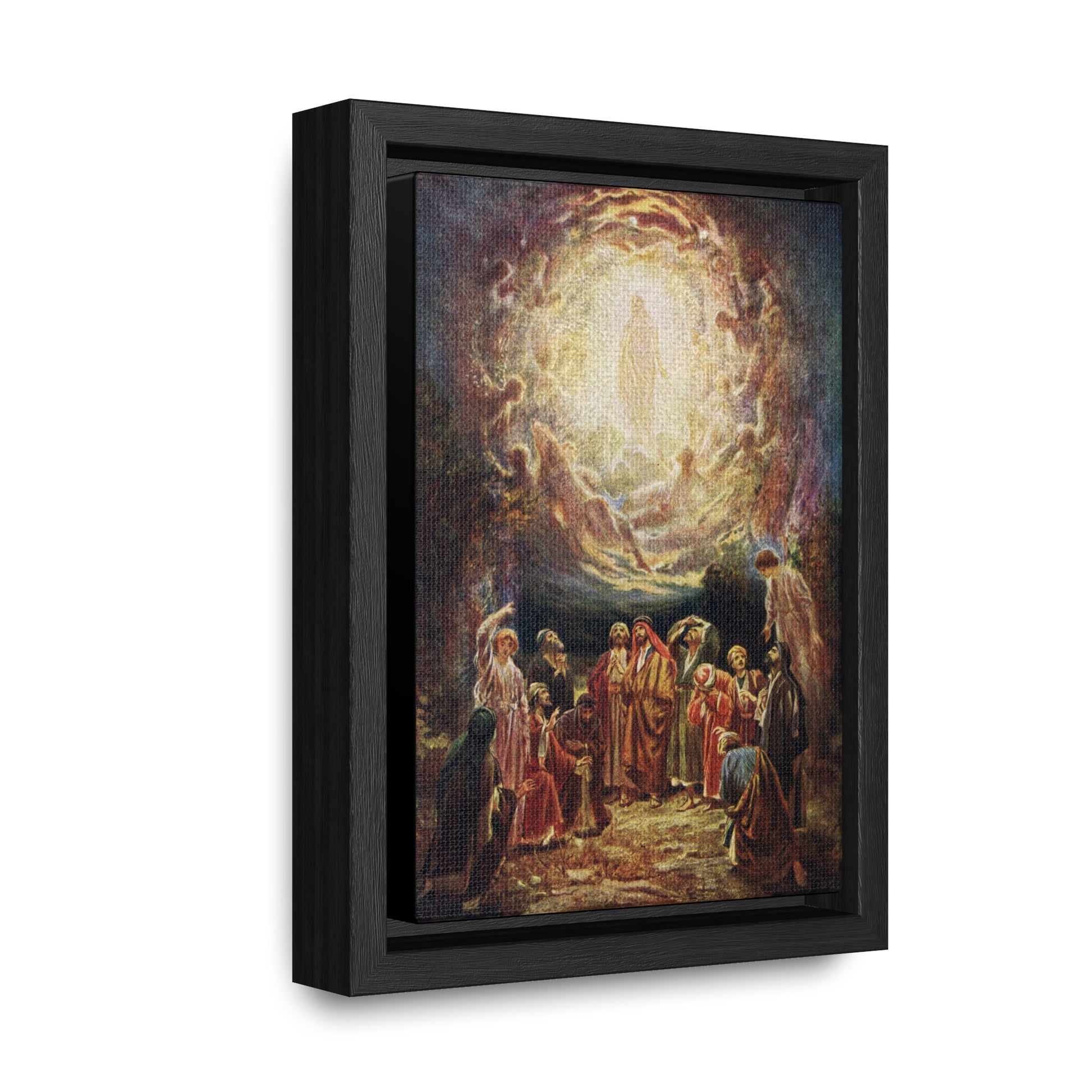 Ascension of Jesus Framed Gallery Wrapped Canvas - 5"x7" - Studio Lams Creative Collective