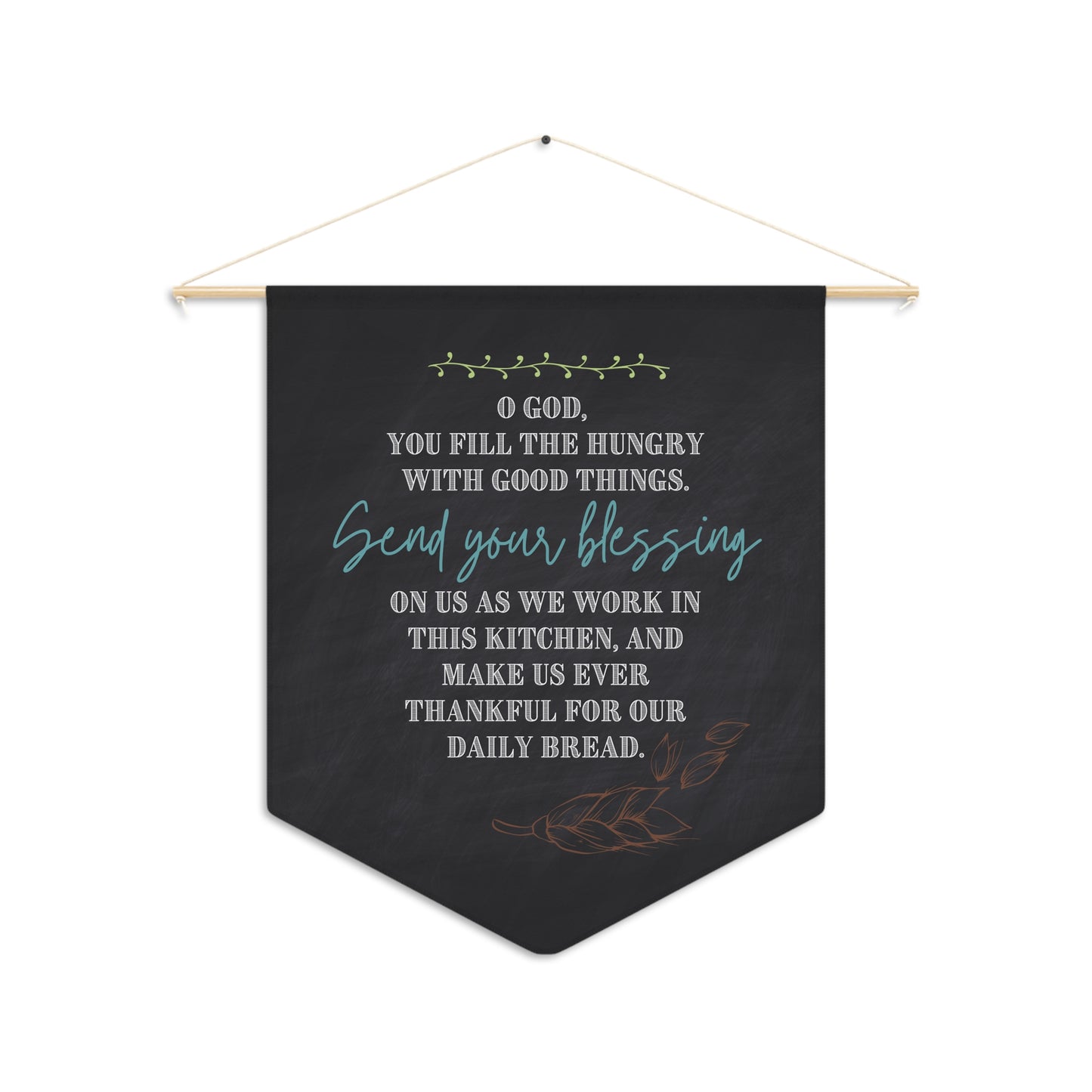 Send Your Blessing Pennant - Studio Lams Creative Collective