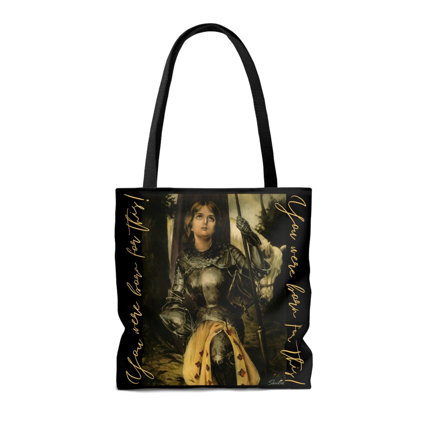 St Joan of Arc Tote Bag - Sanctus Art Gallery