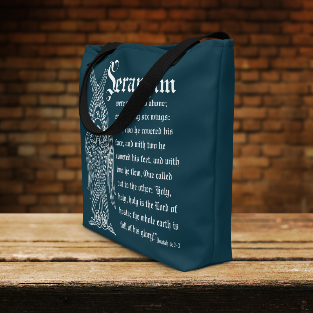 Seraphim Large Tote Bag with Pocket