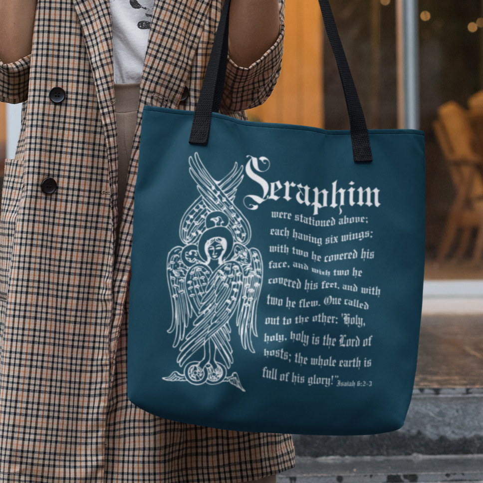 Seraphim Large Tote Bag with Pocket