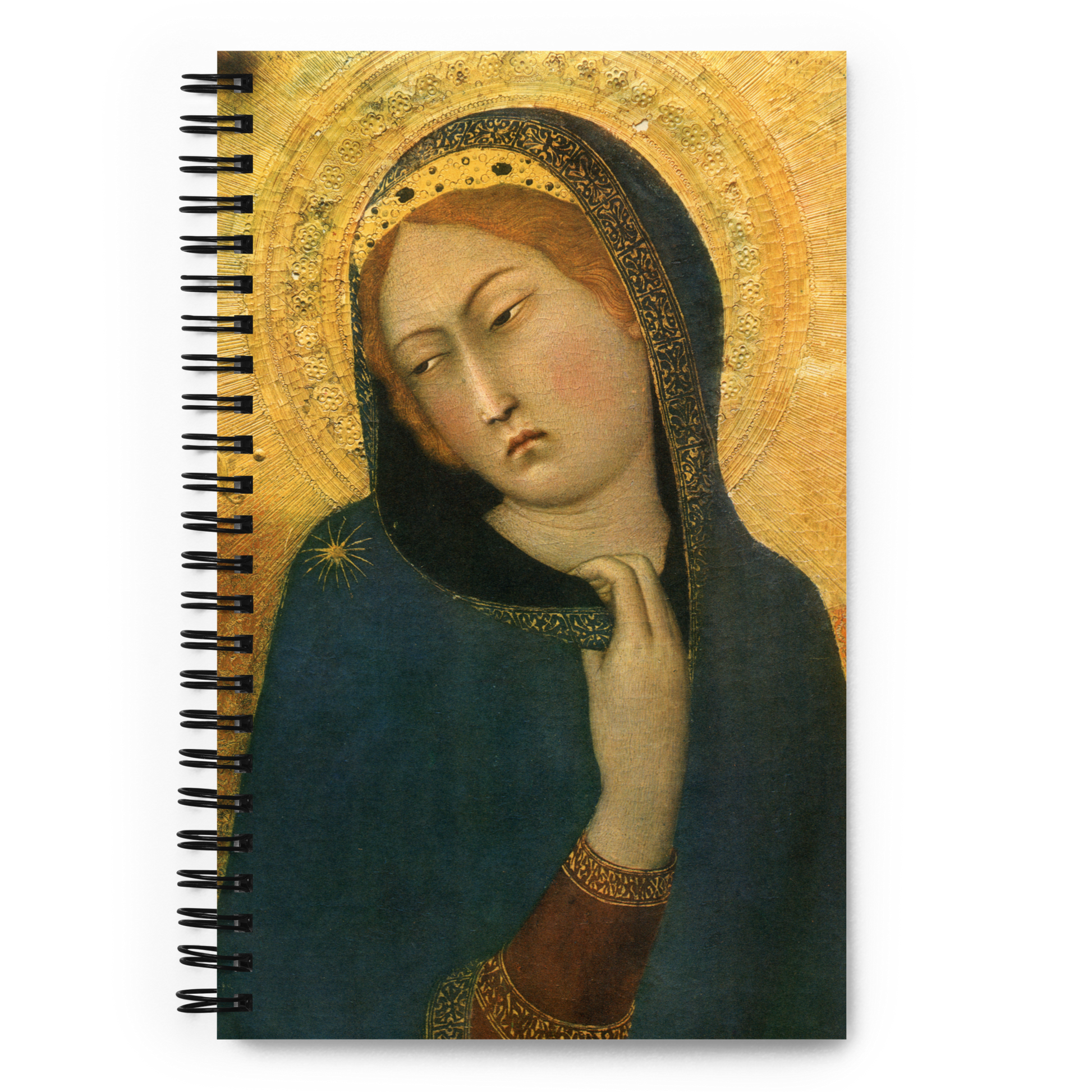 Annunciation of the Virgin Mary Spiral Notebook - Sanctus Art Gallery