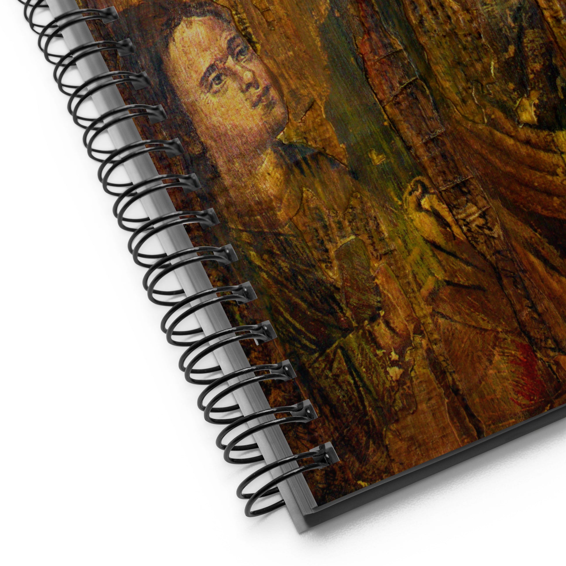Mother of God Spiral Notebook - Dotted Paper - Studio Lams Creative Collective